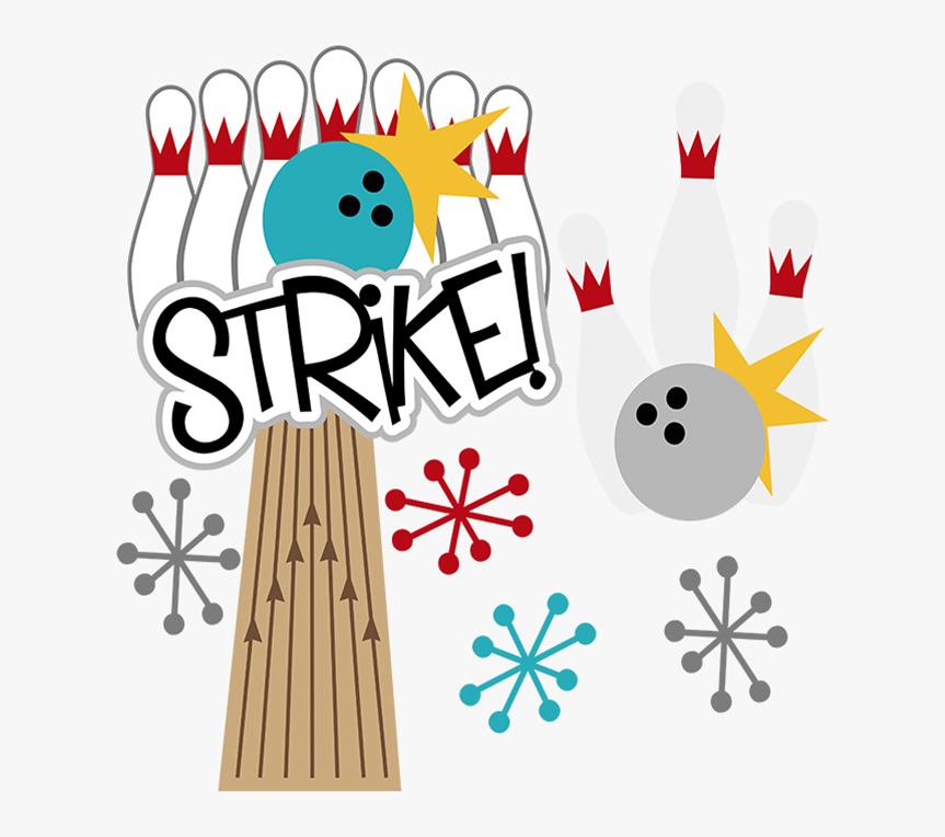 Image of a bowling ball making a strike